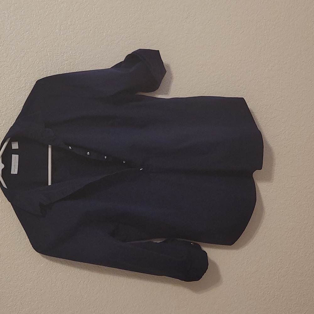 Navy blue blouse
